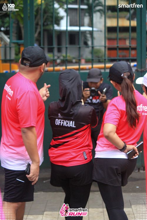 Race photo from Smartfren Run 2025 Vibes