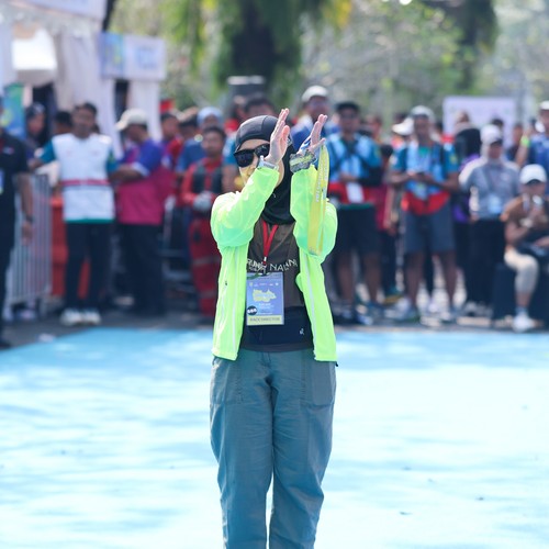Race photo from BOGORUN 2026