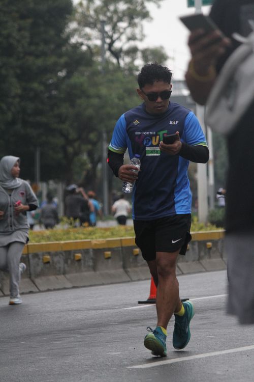 Race photo from Road to BAF Lions Run 2024