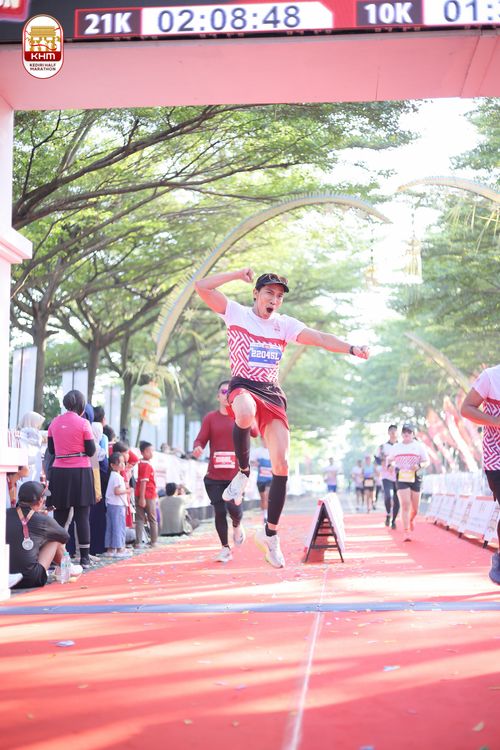 Race photo from Kediri Half Marathon 2024