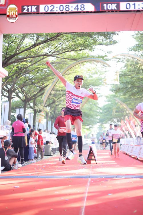Race photo from Kediri Half Marathon 2024