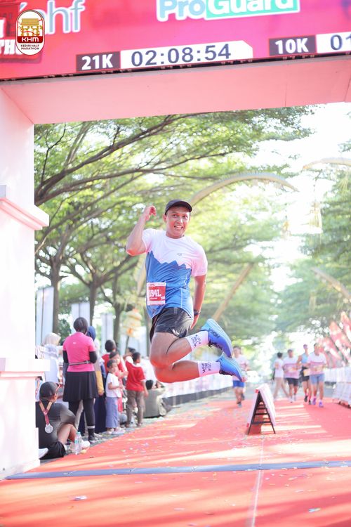 Race photo from Kediri Half Marathon 2024