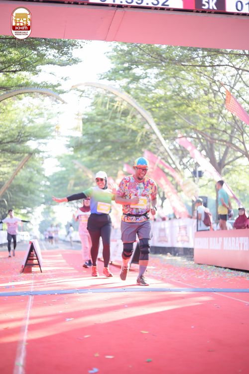 Race photo from Kediri Half Marathon 2024
