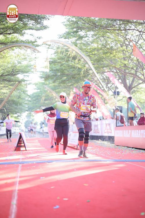 Race photo from Kediri Half Marathon 2024