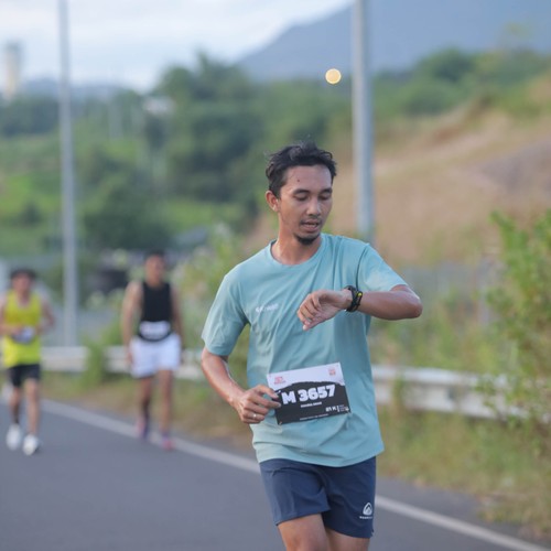 Race photo from KEDIRI HALF MARATHON 2026