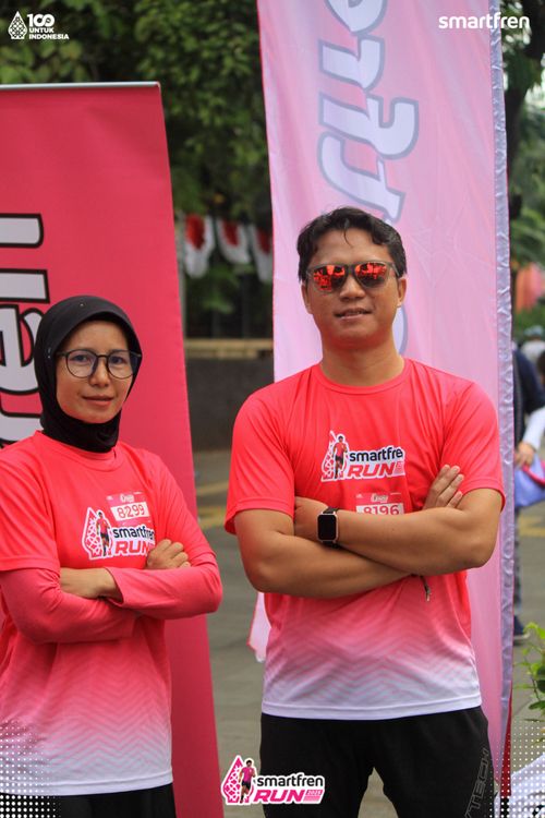 Race photo from Smartfren Run 2025 Vibes