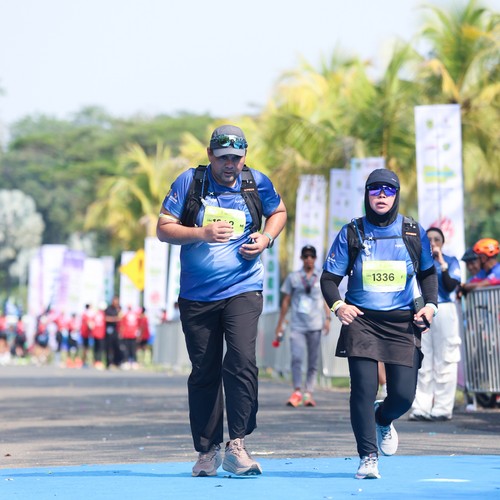 Race photo from BOGORUN 2026