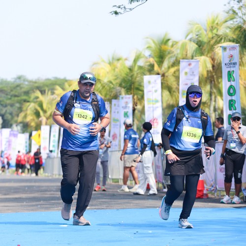 Race photo from BOGORUN 2026