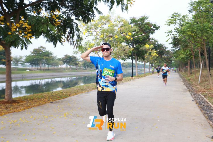 Race photo from ISOPlus Run 2024 Jakarta
