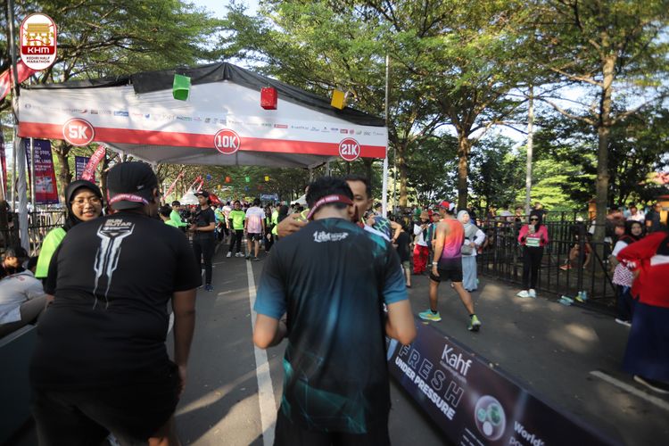 Race photo from Kediri Half Marathon 2024