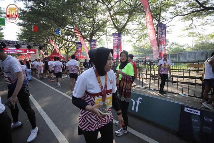 Race photo from Kediri Half Marathon 2024