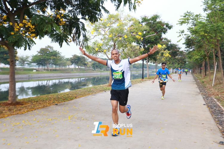 Race photo from ISOPlus Run 2024 Jakarta