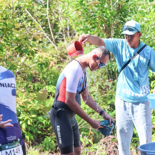 Race photo from Belitung Multisport Festival