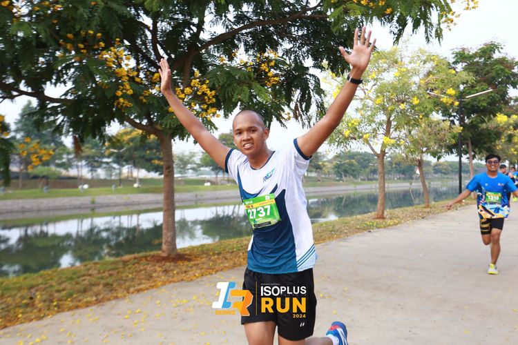 Race photo from ISOPlus Run 2024 Jakarta