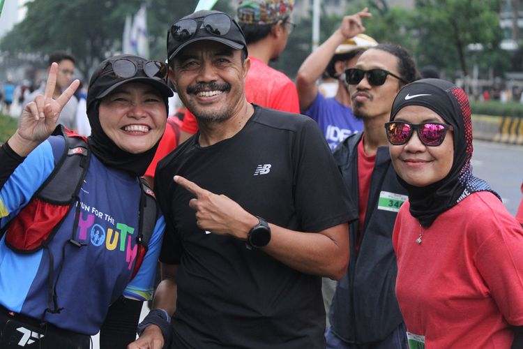 Race photo from Road to BAF Lions Run 2024