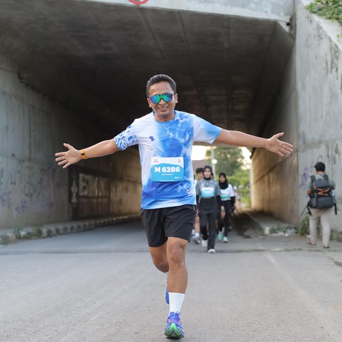 Race photo from KEDIRI HALF MARATHON 2026