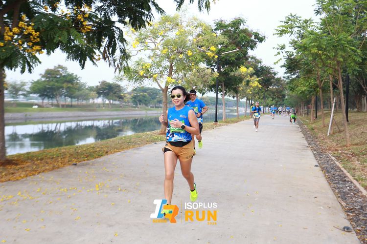 Race photo from ISOPlus Run 2024 Jakarta