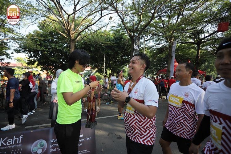 Race photo from Kediri Half Marathon 2024