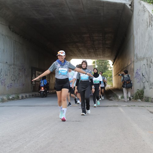 Race photo from KEDIRI HALF MARATHON 2026