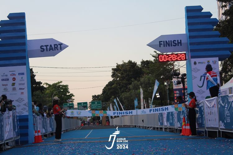 Race photo from Jabar Run 10K 2024
