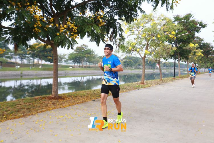 Race photo from ISOPlus Run 2024 Jakarta