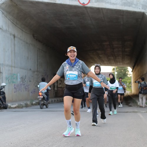 Race photo from KEDIRI HALF MARATHON 2026