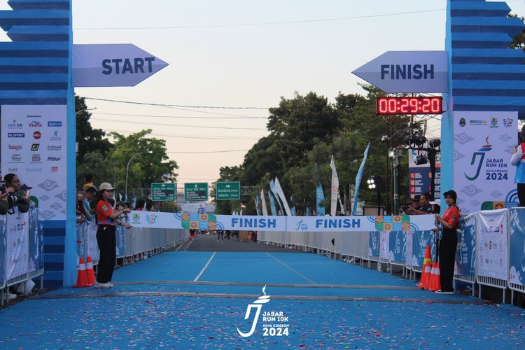 Race photo from Jabar Run 10K 2024