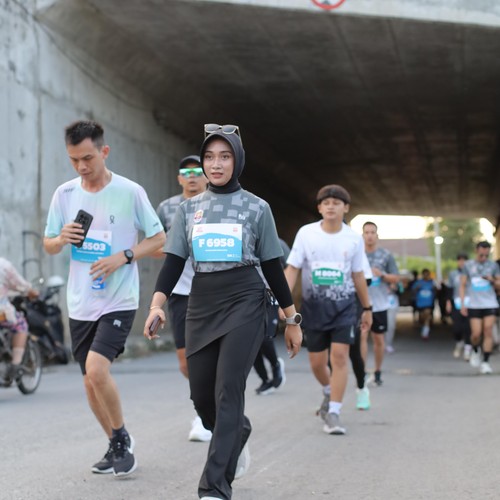 Race photo from KEDIRI HALF MARATHON 2026