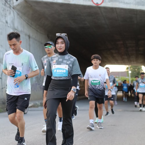 Race photo from KEDIRI HALF MARATHON 2026