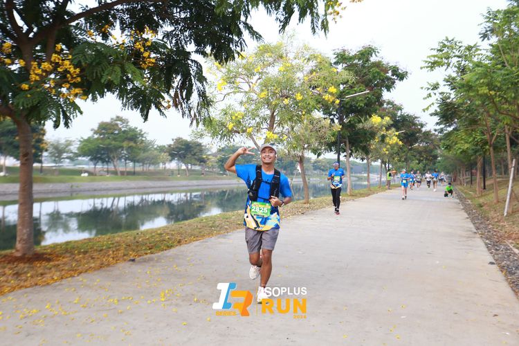 Race photo from ISOPlus Run 2024 Jakarta