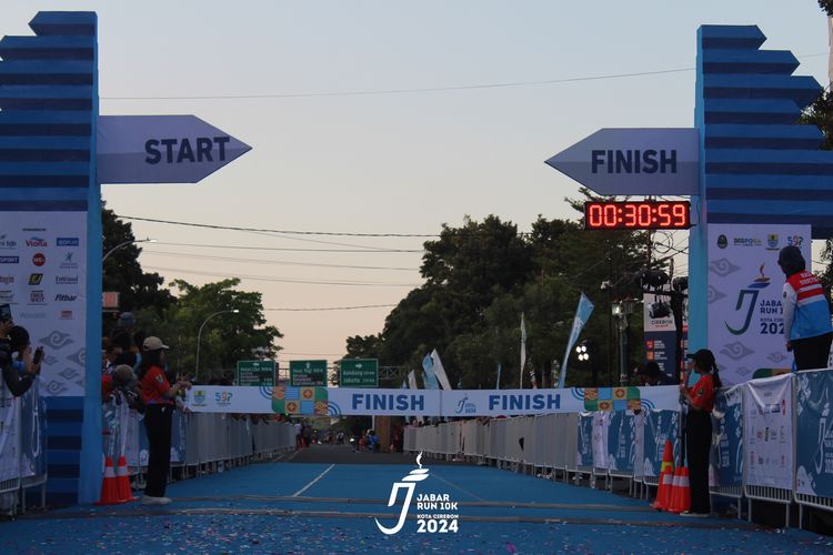 Race photo from Jabar Run 10K 2024