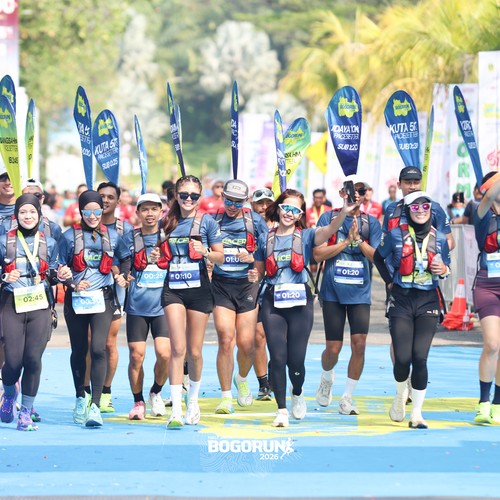 Race photo from BOGORUN 2026