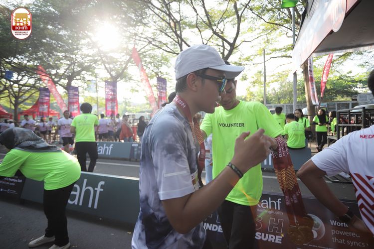 Race photo from Kediri Half Marathon 2024