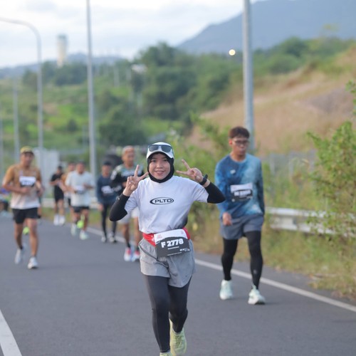 Race photo from KEDIRI HALF MARATHON 2026