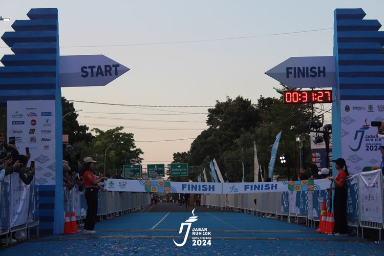 Race photo from Jabar Run 10K 2024