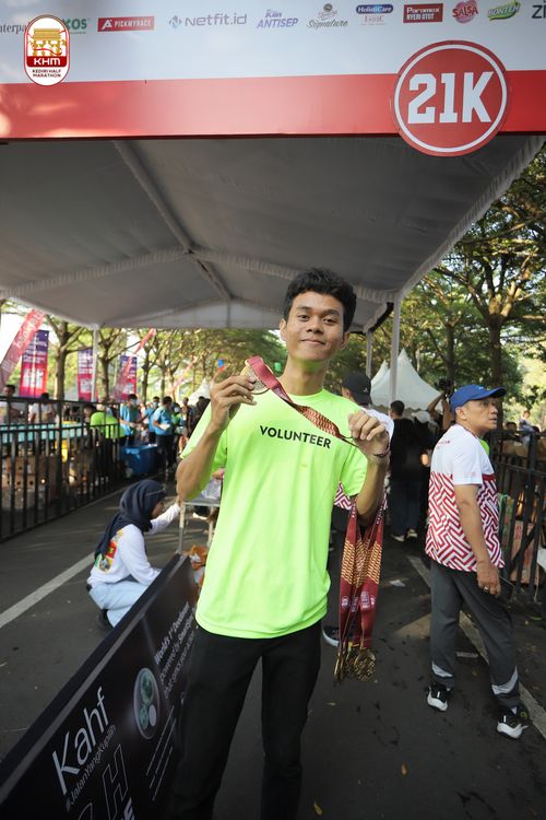 Race photo from Kediri Half Marathon 2024