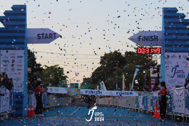 Race photo from Jabar Run 10K 2024