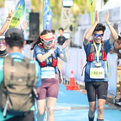 Race photo from BOGORUN 2026