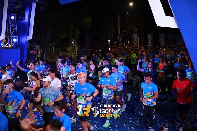 Race photo from SURABAYA ISOPLUS MARATHON 2025
