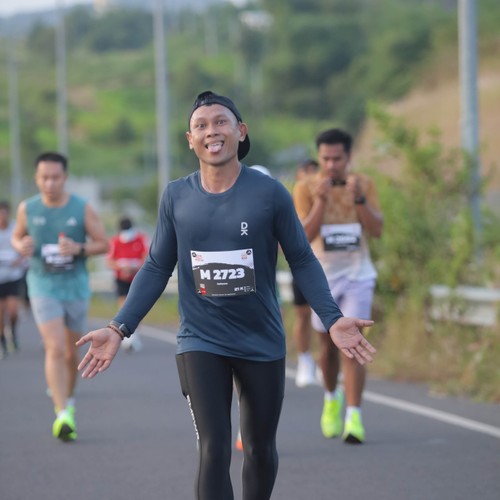 Race photo from KEDIRI HALF MARATHON 2026