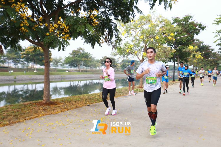 Race photo from ISOPlus Run 2024 Jakarta