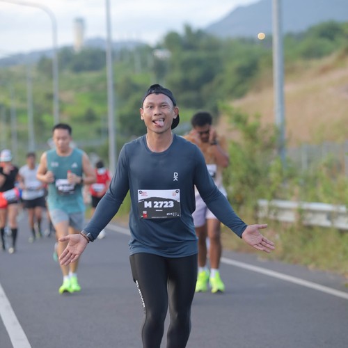 Race photo from KEDIRI HALF MARATHON 2026