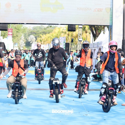 Race photo from BOGORUN 2026