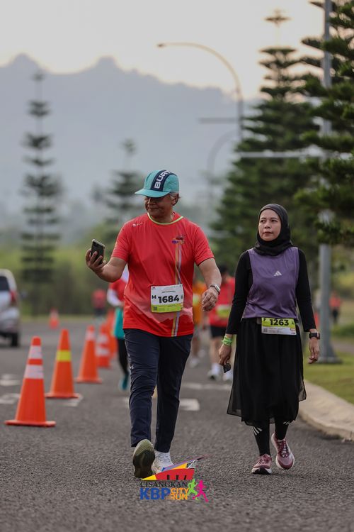 Race photo from CISANGKAN KBP CITY RUN 2025