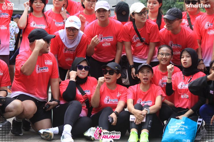 Race photo from Smartfren Run 2025 Vibes