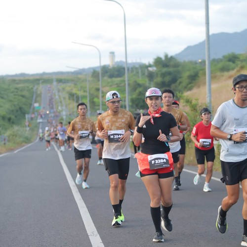 Race photo from KEDIRI HALF MARATHON 2026