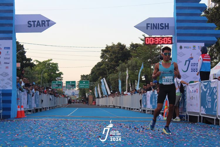 Race photo from Jabar Run 10K 2024