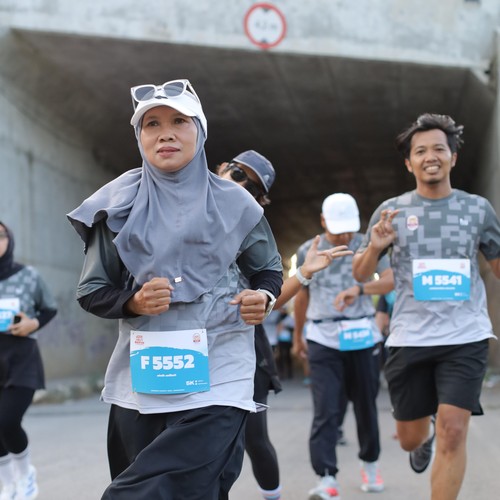 Race photo from KEDIRI HALF MARATHON 2026
