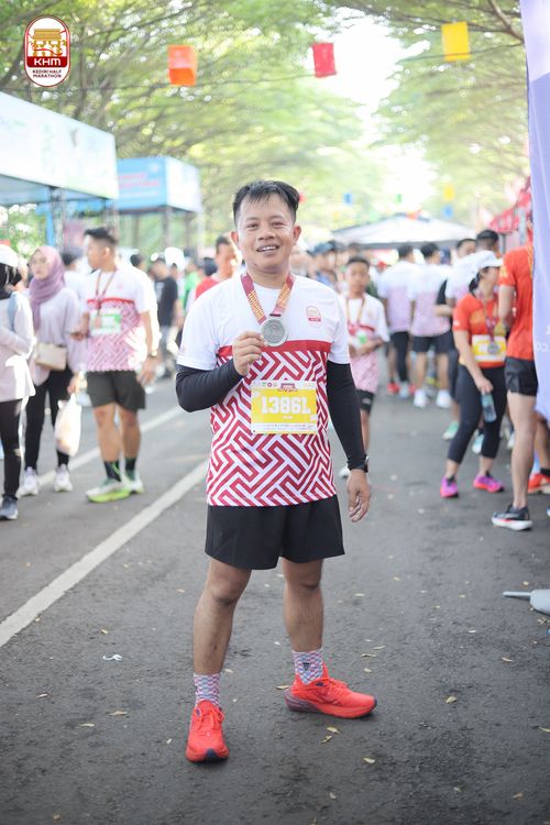 Race photo from Kediri Half Marathon 2024