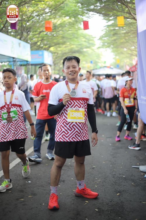 Race photo from Kediri Half Marathon 2024